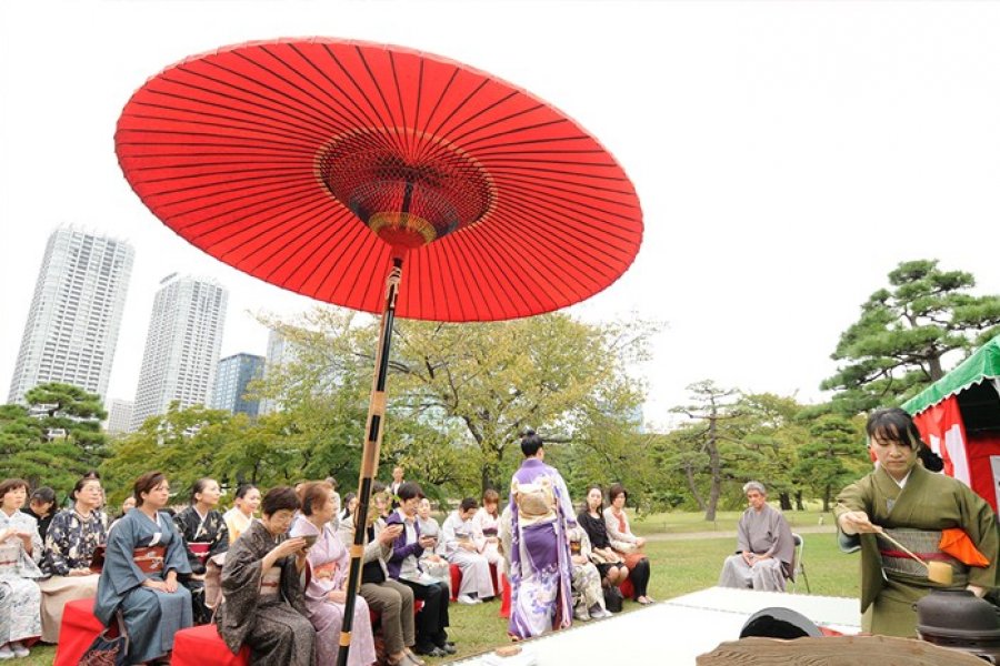 Grande cérémonie de thé, Tokyo 2014