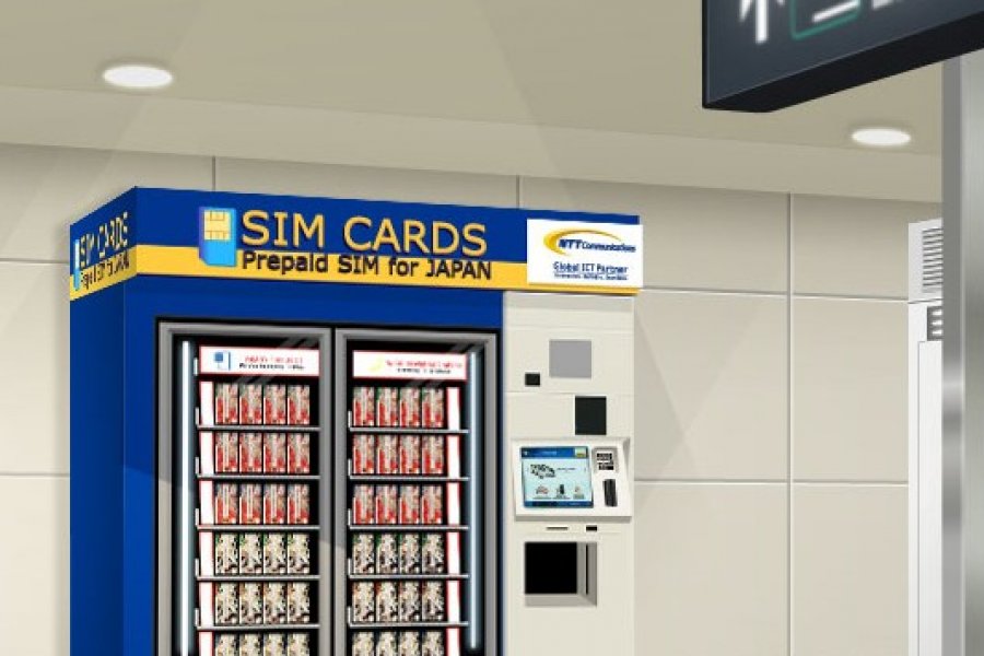 Distributeurs de cartes SIM à Narita