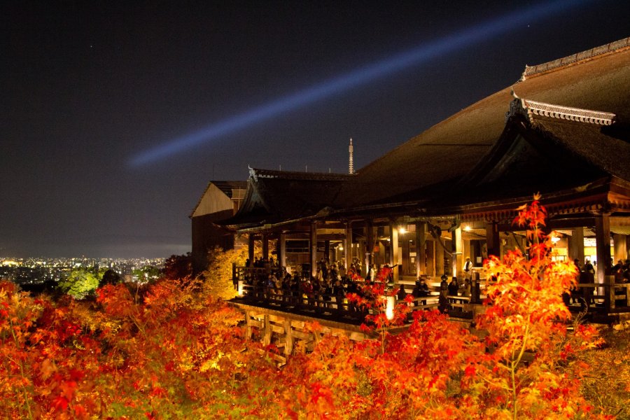 Illuminations au Kiyomizu-dera