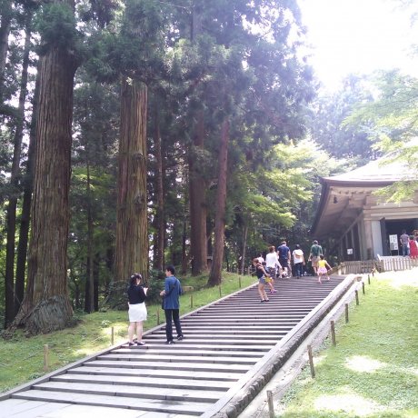Le Chūson-ji à Hiraizumi Le Chūson-ji à Hiraizumi